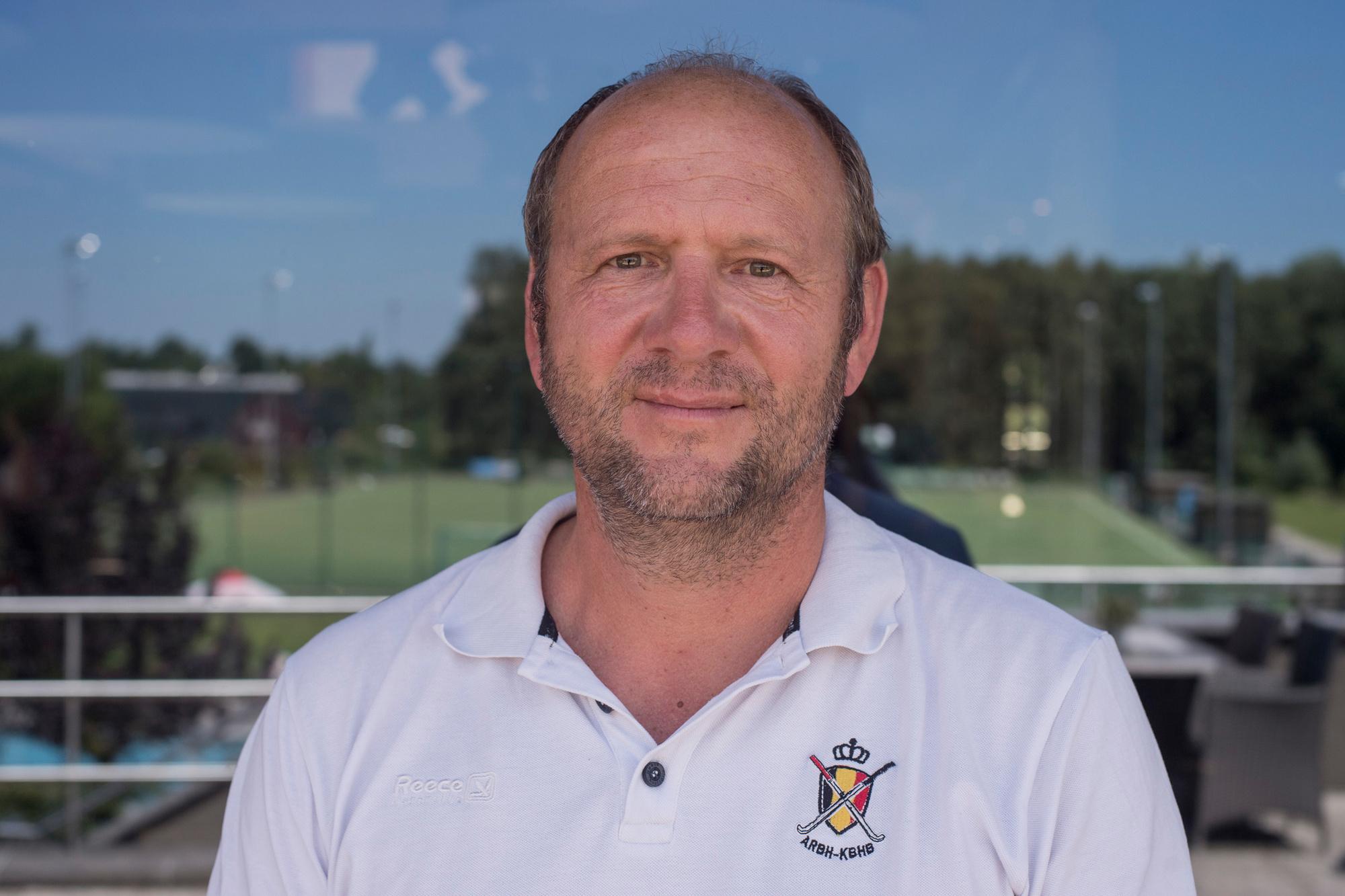 Assistent-coach Michel Van den Heuvel