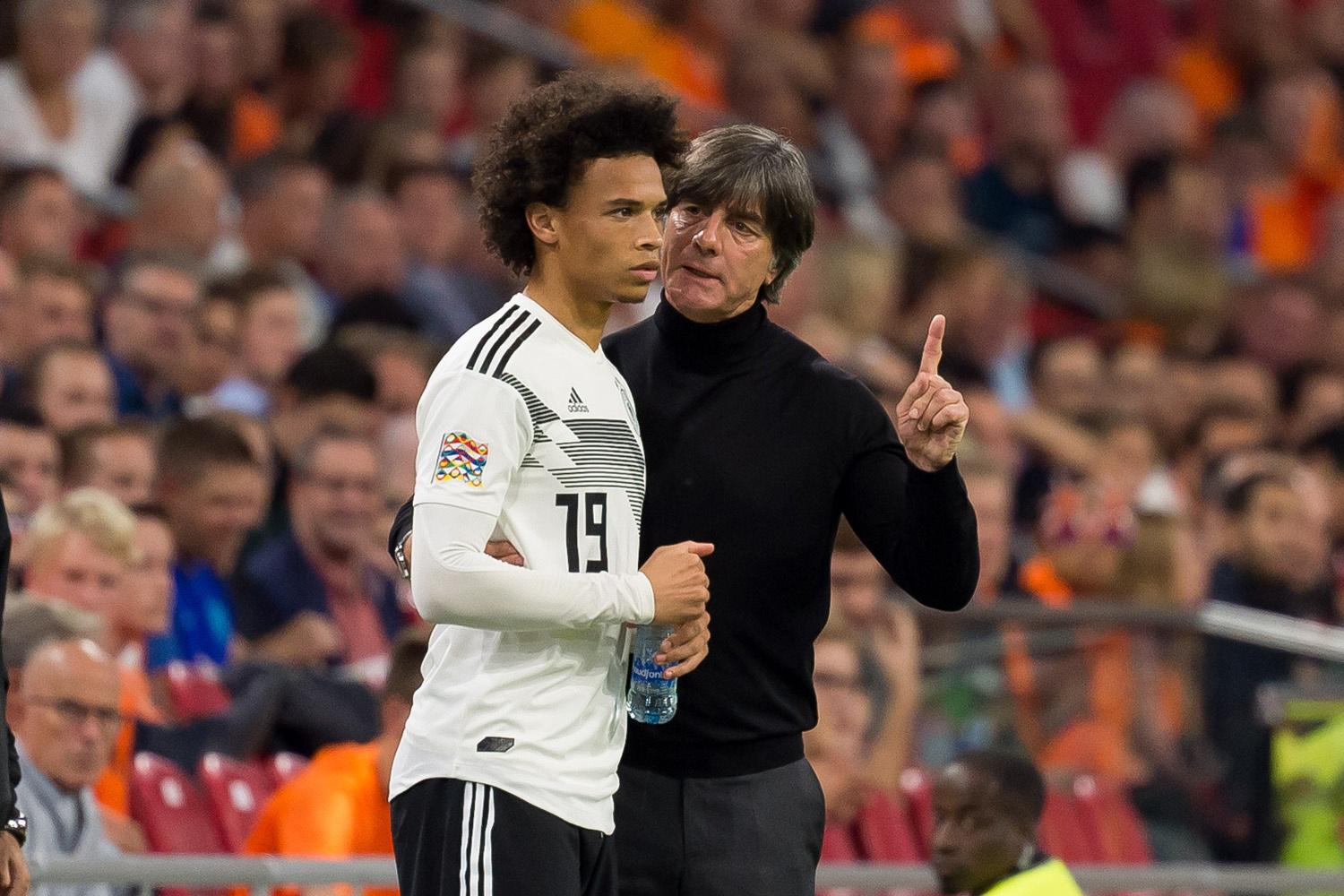 Leroy Sané: 'Toen Löw na het gemiste WK benadrukte dat hij in me gelooft, heb ik die zaak in mijn hoofd afgesloten.'