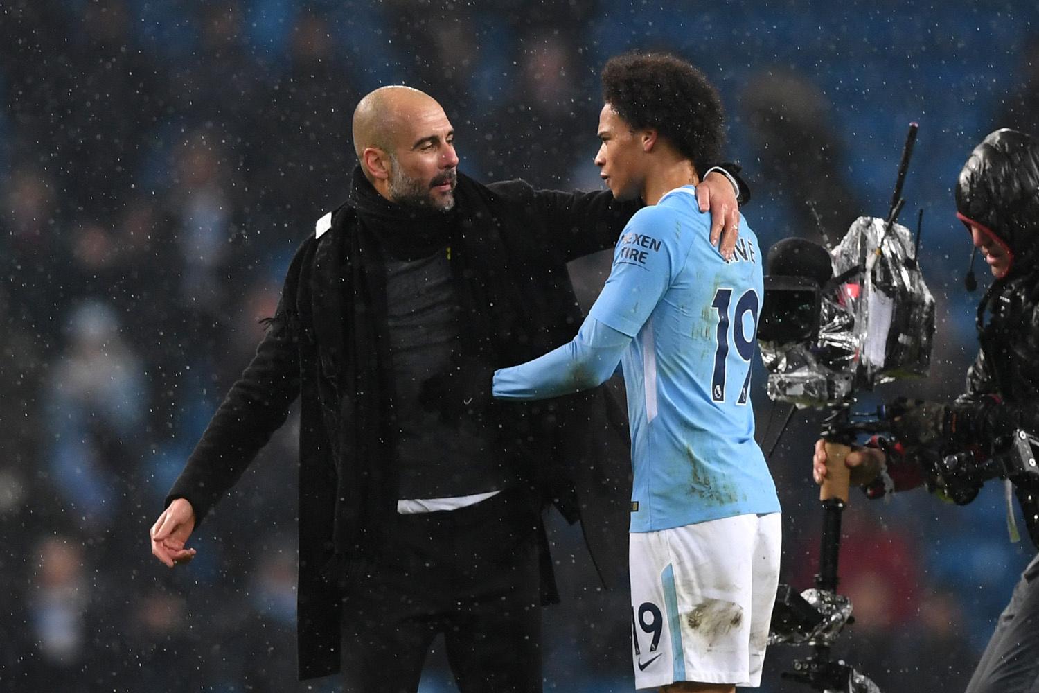 Leroy Sané: 'Pep en ik hadden een goeie band, hij bracht me naar een ander, hoger niveau.'