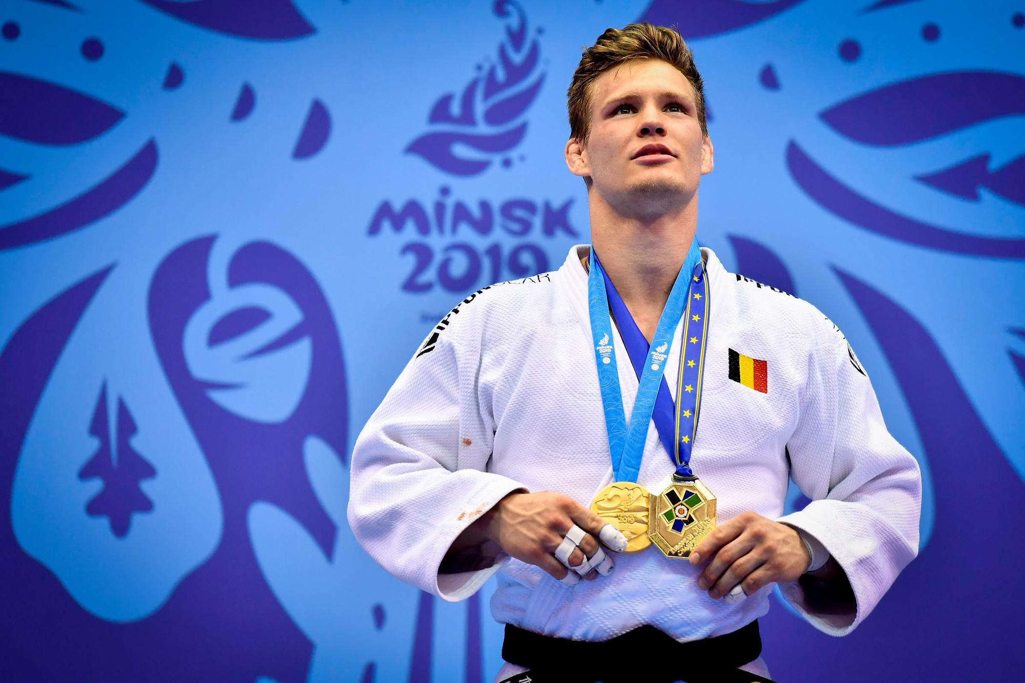 Matthias Casse won vorig jaar goud op het EK in Minsk en is een van dé favorieten op een gouden medaille in Tokio.