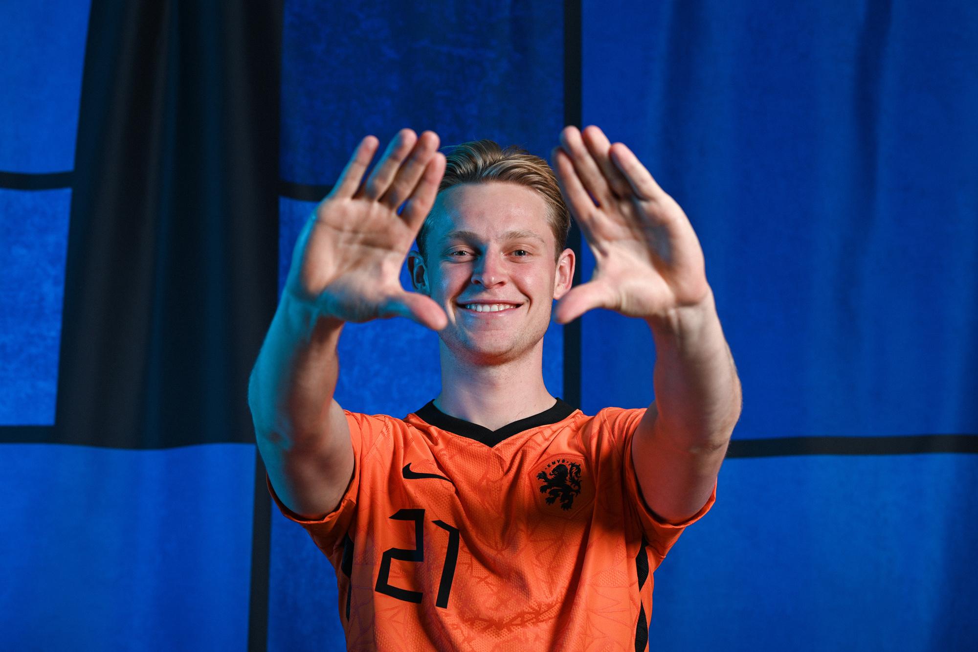 Frenkie de Jong: 'Wat wij als Oranje hebben, is dat we in staat zijn van ieder land te winnen.'