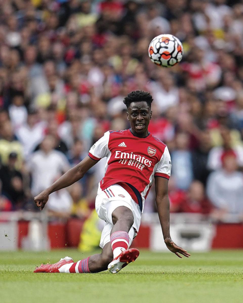 Sambi Lokonga geniet bij Arsenal: 'Arteta ziet mij als een prominente pion'