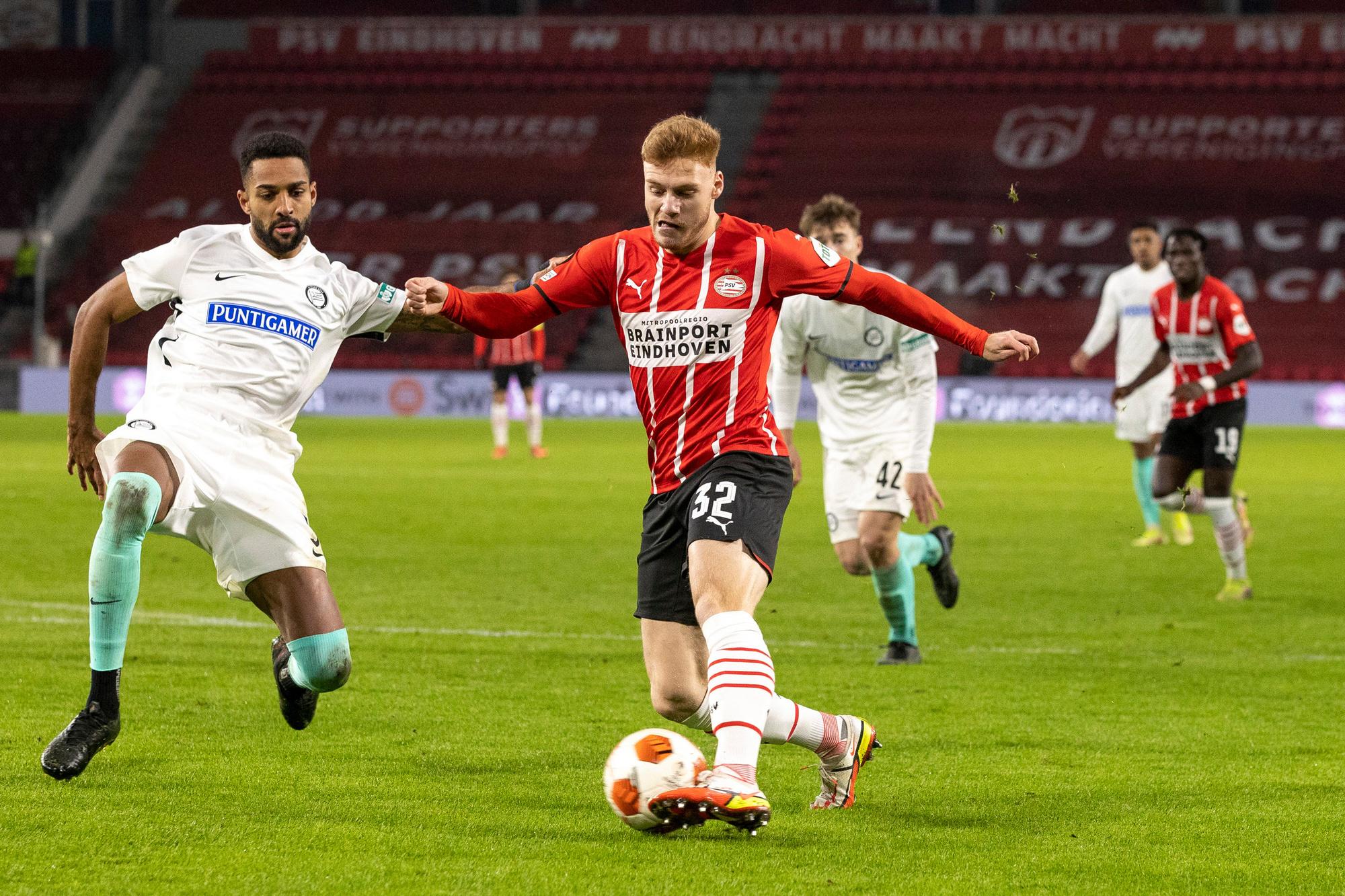 Yorbe Vertessen breekt door bij PSV: 'Voor mij gaat het niet te snel'