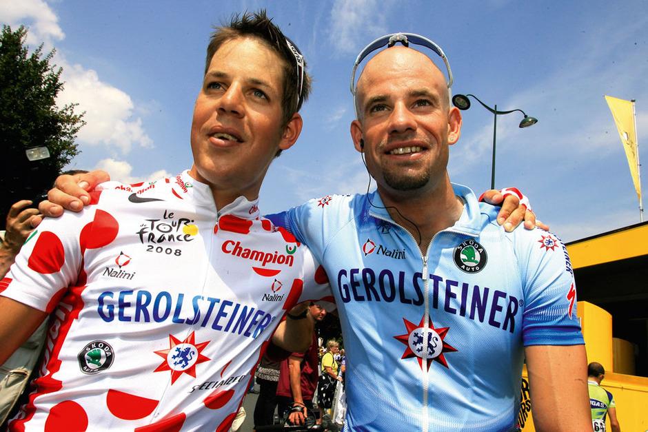Bernhard Kohl en Stefan Schumacher, revelaties van de Tour 2008, brachten het Duitse team Gerolsteiner in opspraak. 