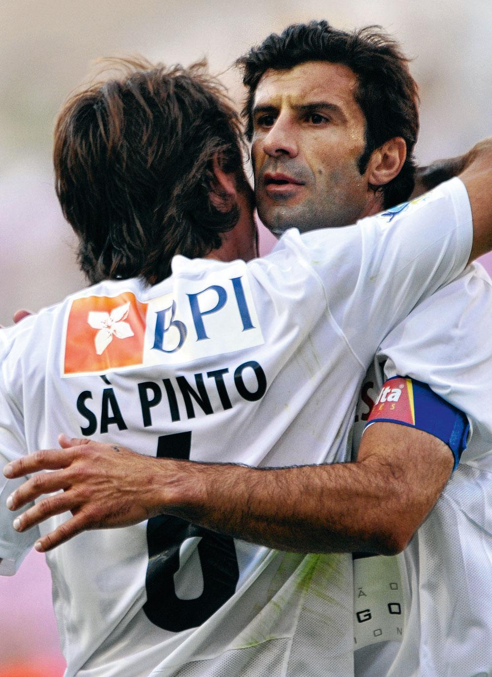 Luis Figo had Sá Pinto graag meegenomen naar Real Madrid.