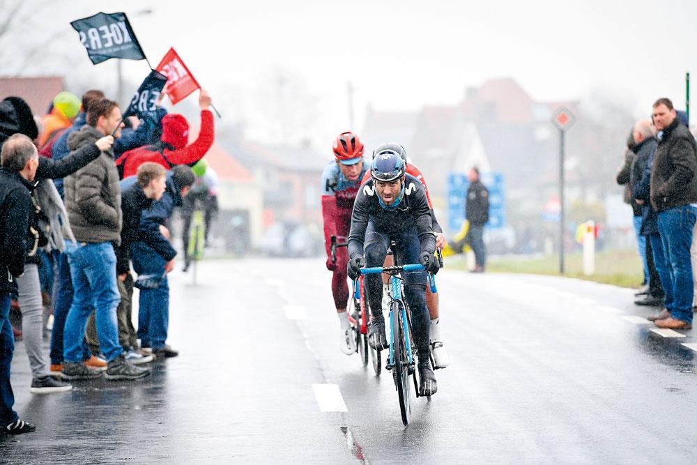 Alejandro Valverde etaleerde zijn vorm in Dwars Door Vlaanderen eind vorige maand.