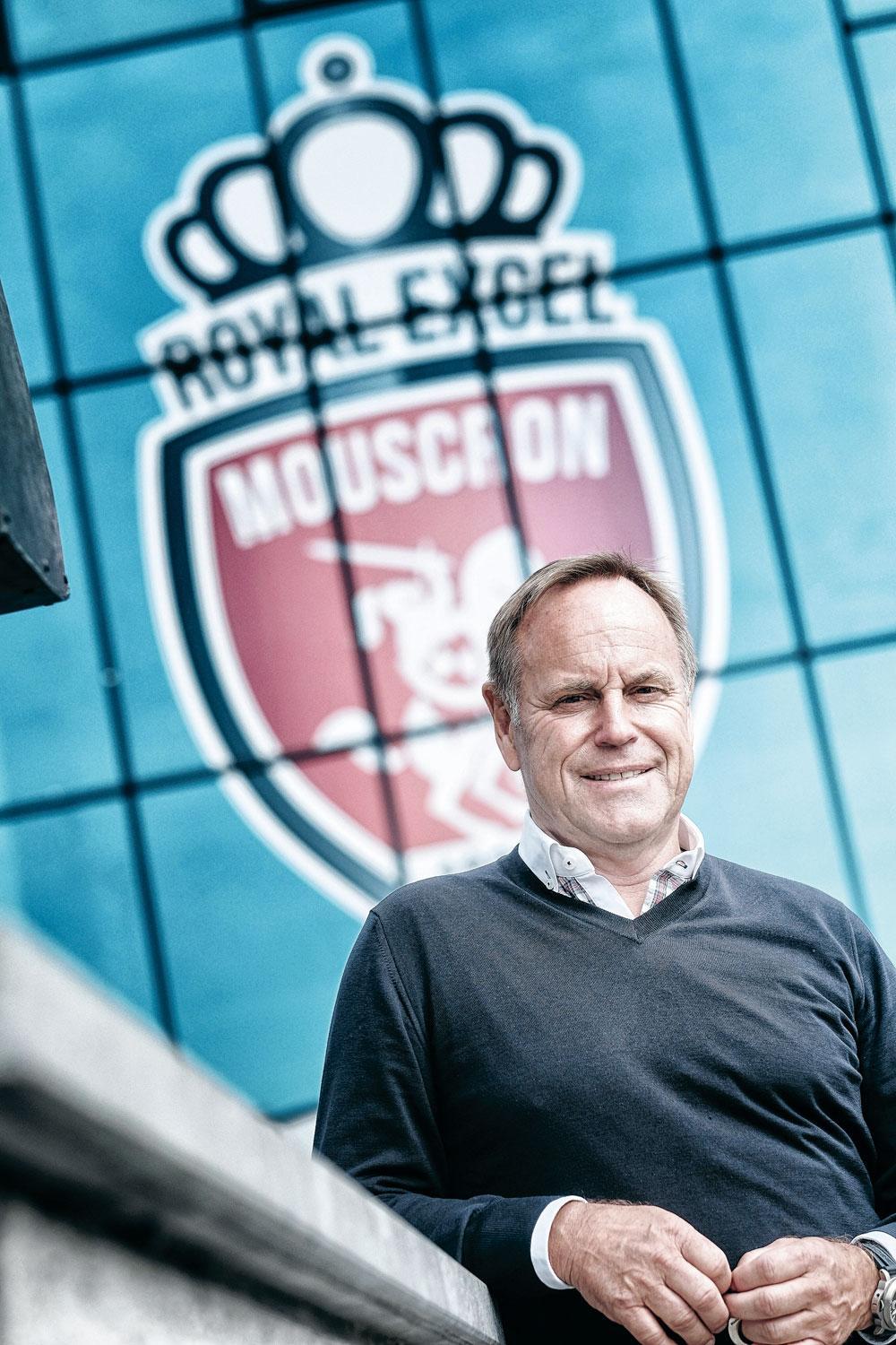 Jürgen Röber, sportief directeur bij Royal Excel Mouscron sinds juni 2017, is goed bevriend met Fali Ramadani.
