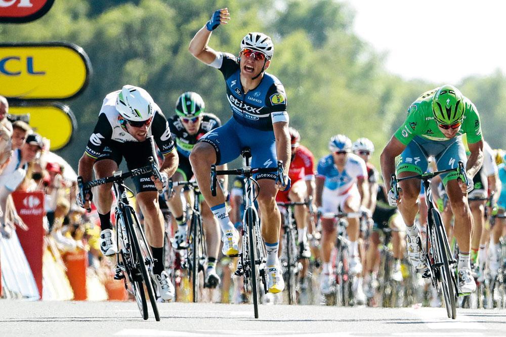 Als renner van Etixx-Quick-Step won Kittel één Tourrit in 2016. 'Bij Quick-Step begrijpen ze wat belangrijk is om succesvol te zijn.'