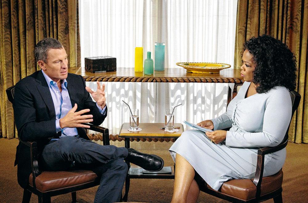 Armstrongs dopingbekentenis bij tv-presentatrice Oprah Winfrey in 2013 moest zijn imago oppoetsen, maar was geen succes.