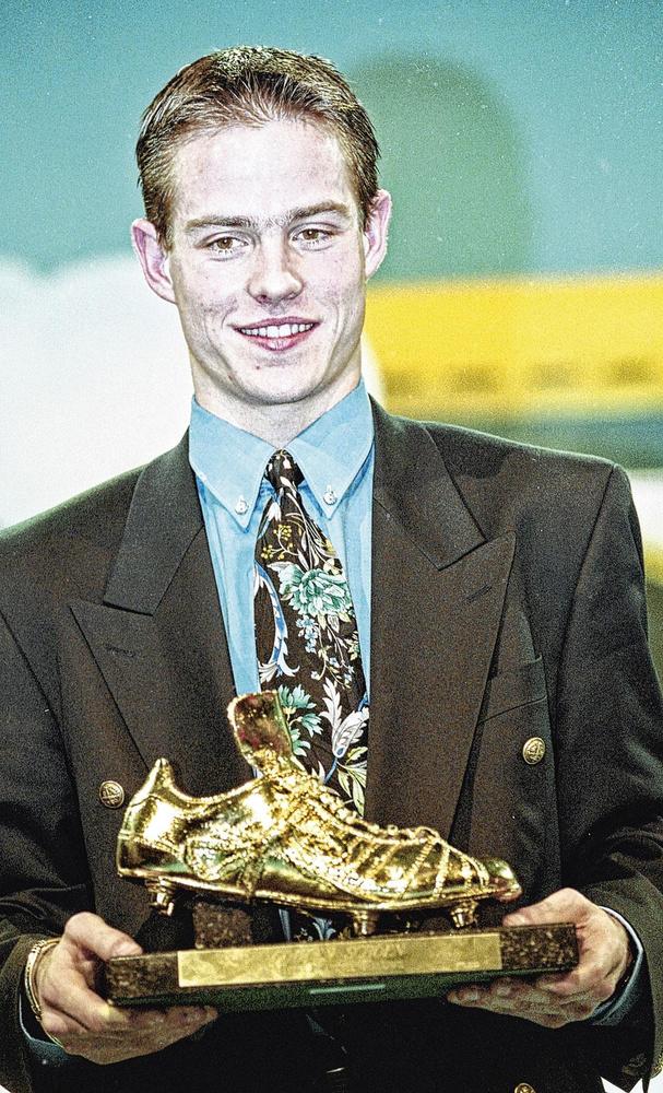 Gilles De Bilde pakte in 1995 als eerste Aalstspeler ooit de Gouden Schoen.
