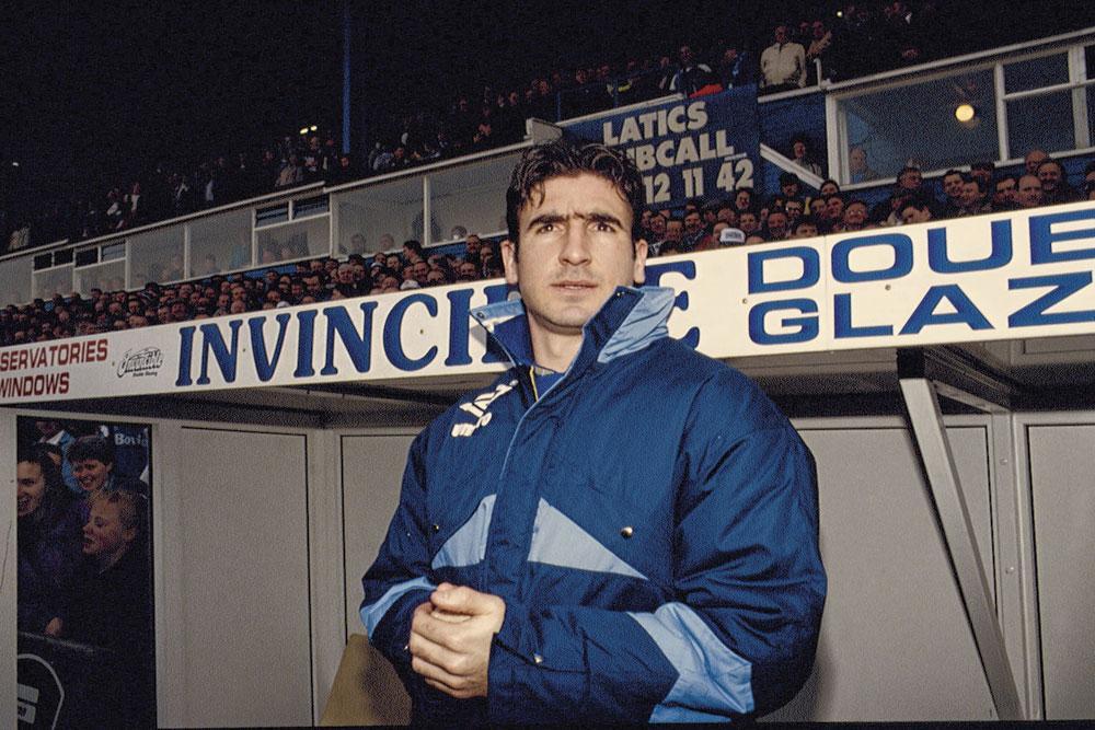 Ook de legendarische Eric Cantona speelde één seizoen bij Leeds United.
