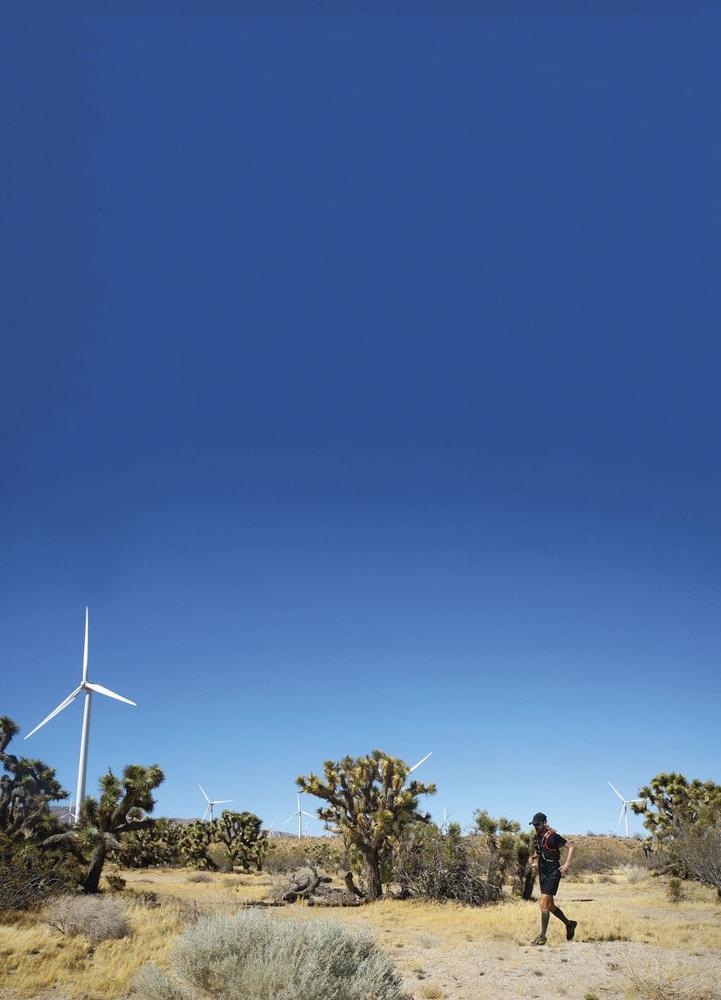 Karel Sabbe liep duizend kilometer door de Mojave-woestijn, bij temperaturen tot vijftig graden.