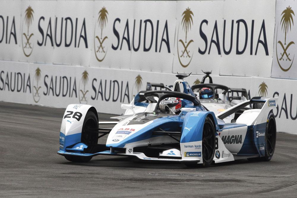 De Saudi Arabian Motor Federation sloot een contract voor tien jaar met de Formule E. Antonio Felix da Costa won vorig jaar de eerste.