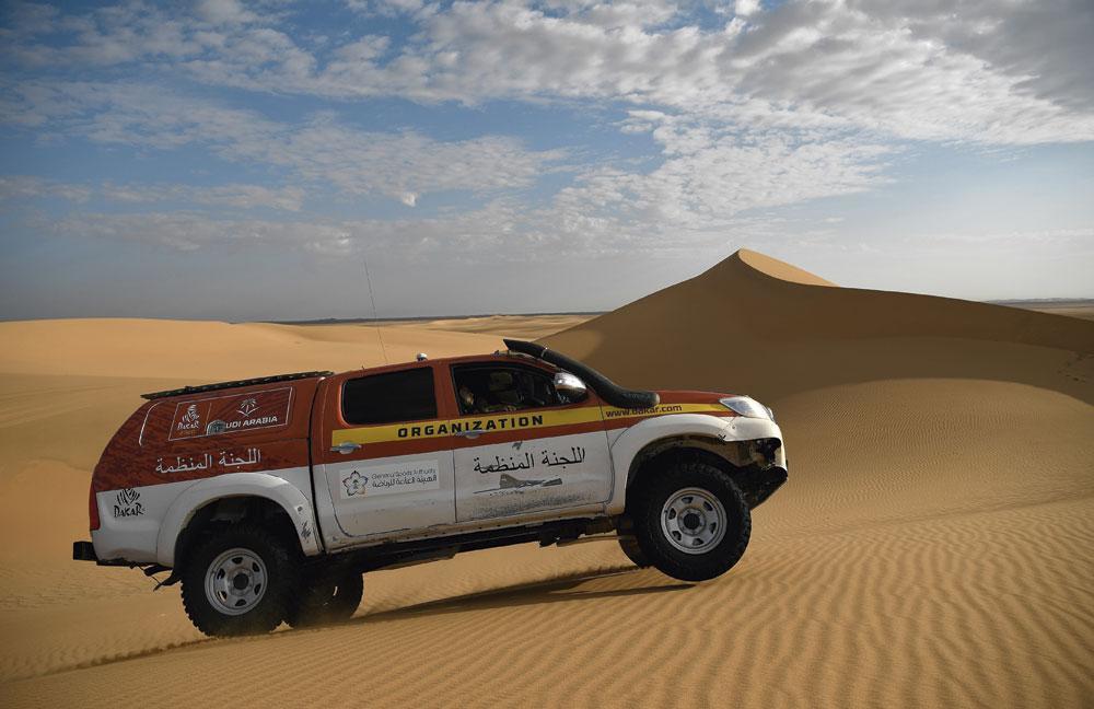 De Dakar Rally zal de komende vijf jaar verplaatst worden naar Saudi-Arabië.