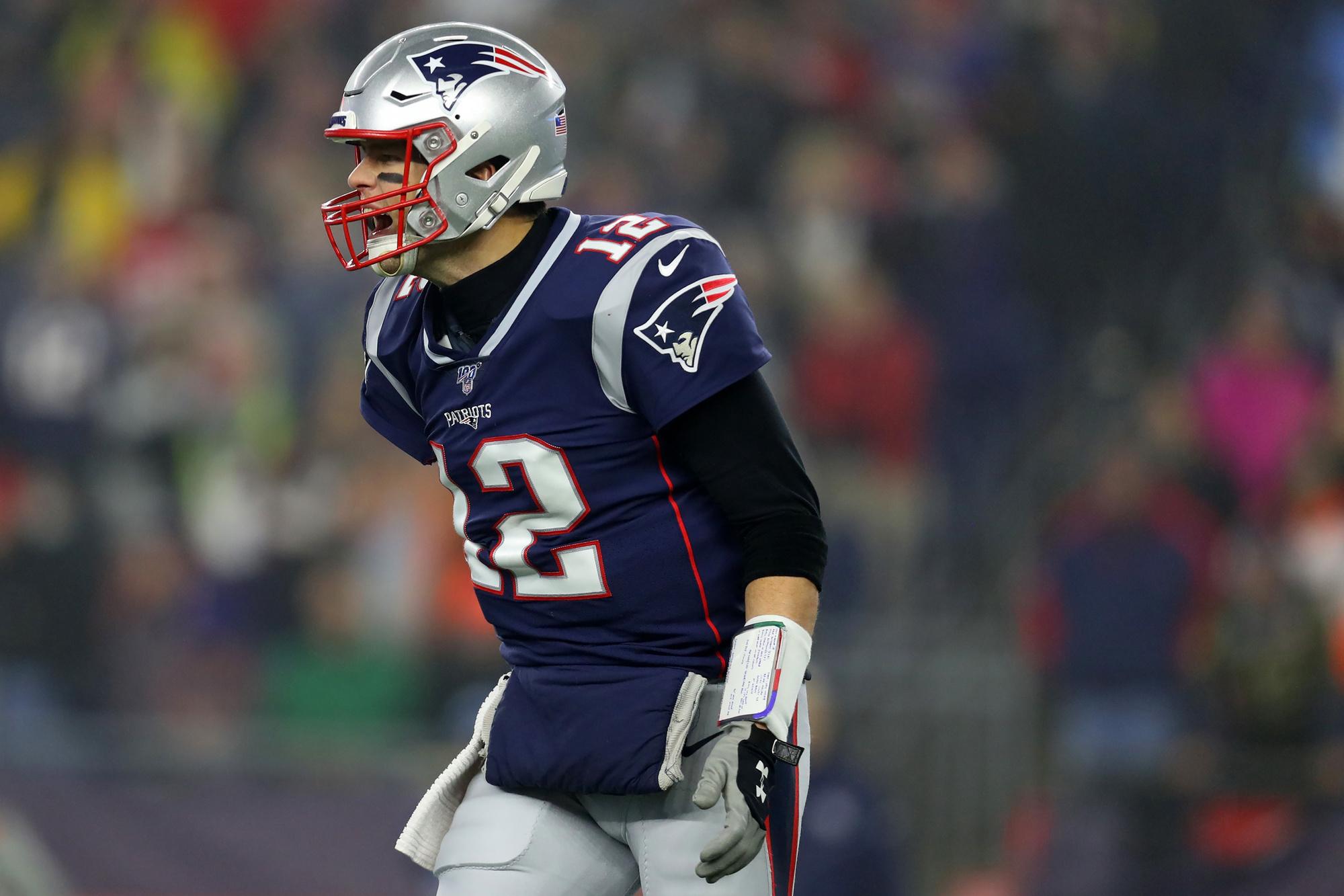 Tom Brady, door de meesten beschouwd als de beste quarterback ooit, staat verrassend genoeg niet in de Super Bowl.
