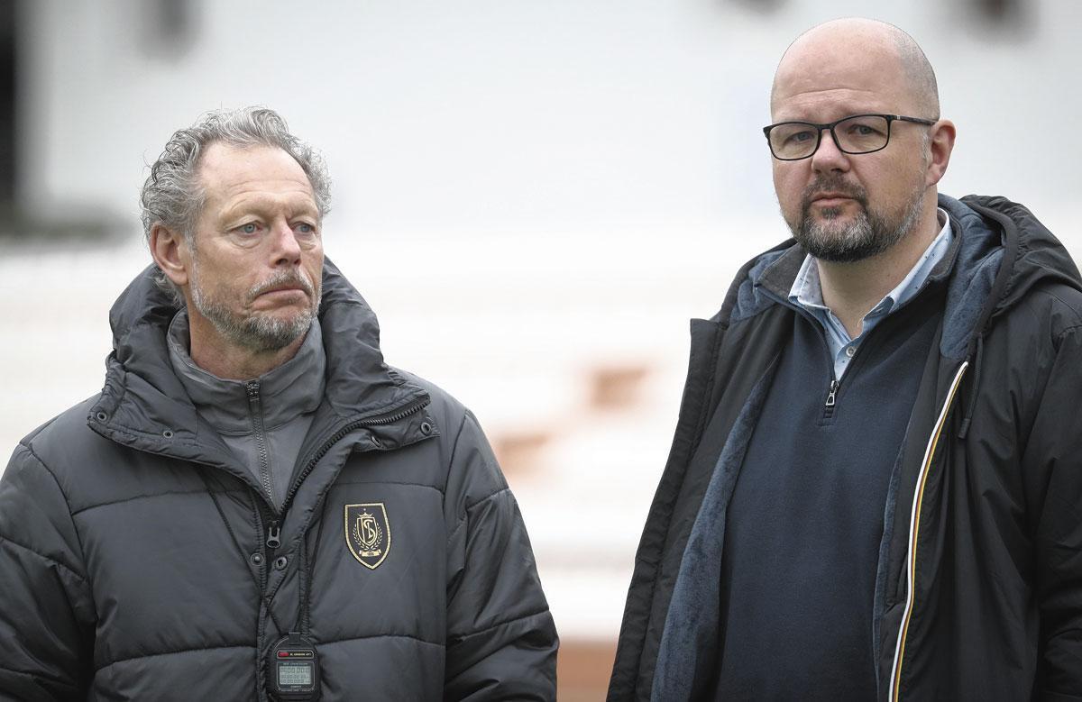 Michel Preud'homme en Alexandre Grosjean: twee Luikse bestuurders in het oog van de storm.