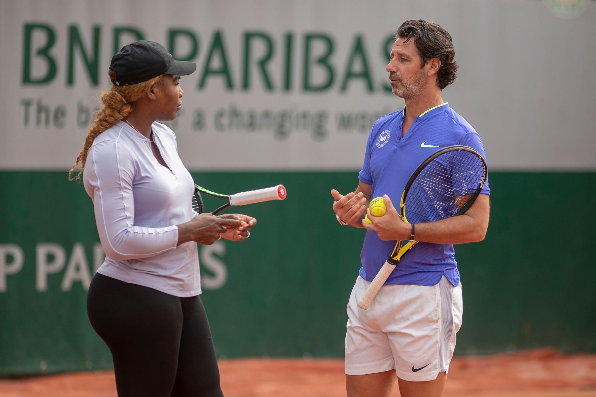 Mouratoglou is al jaren de coach van Serena Williams