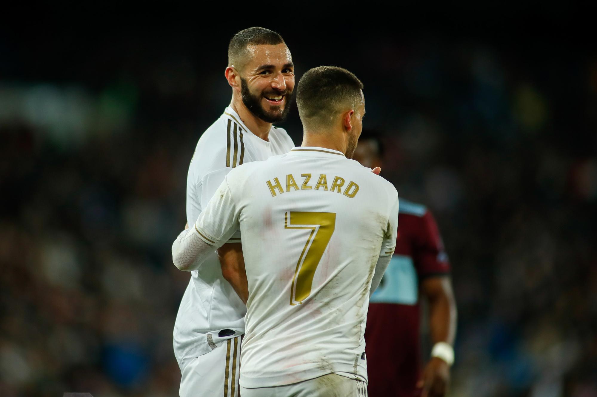 Real Madrid heeft met Hazard en Karim Benzema een nieuw koningskoppel