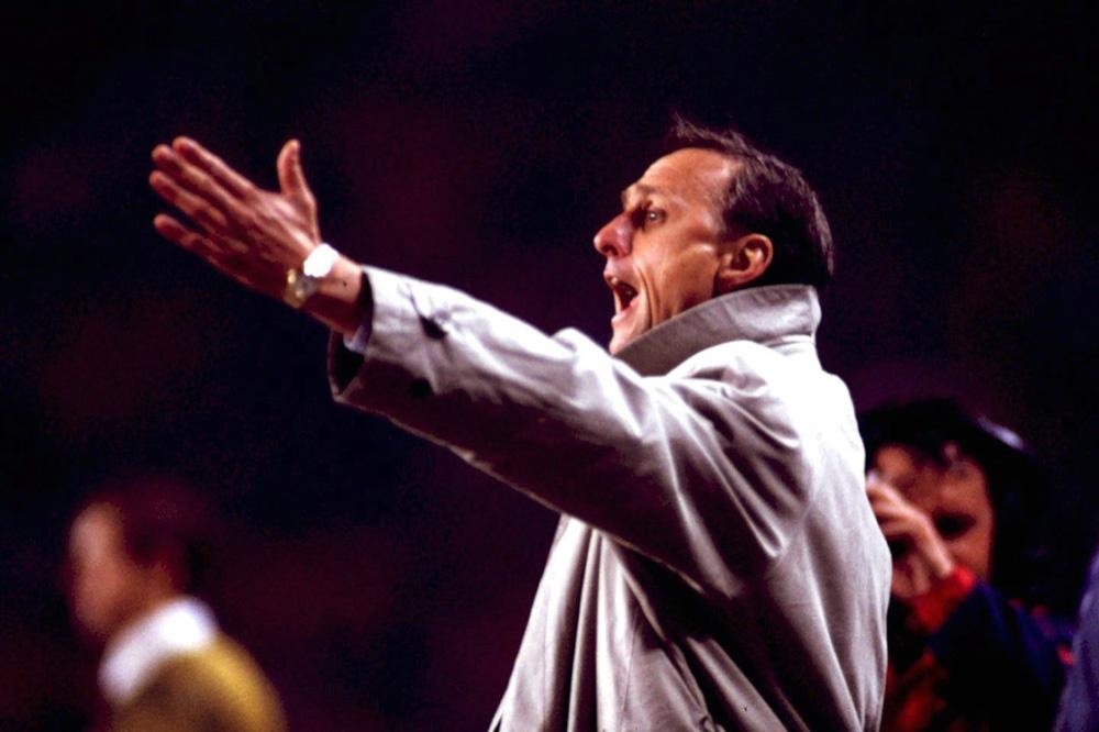 Johan Cruijff als coach van Barcelona