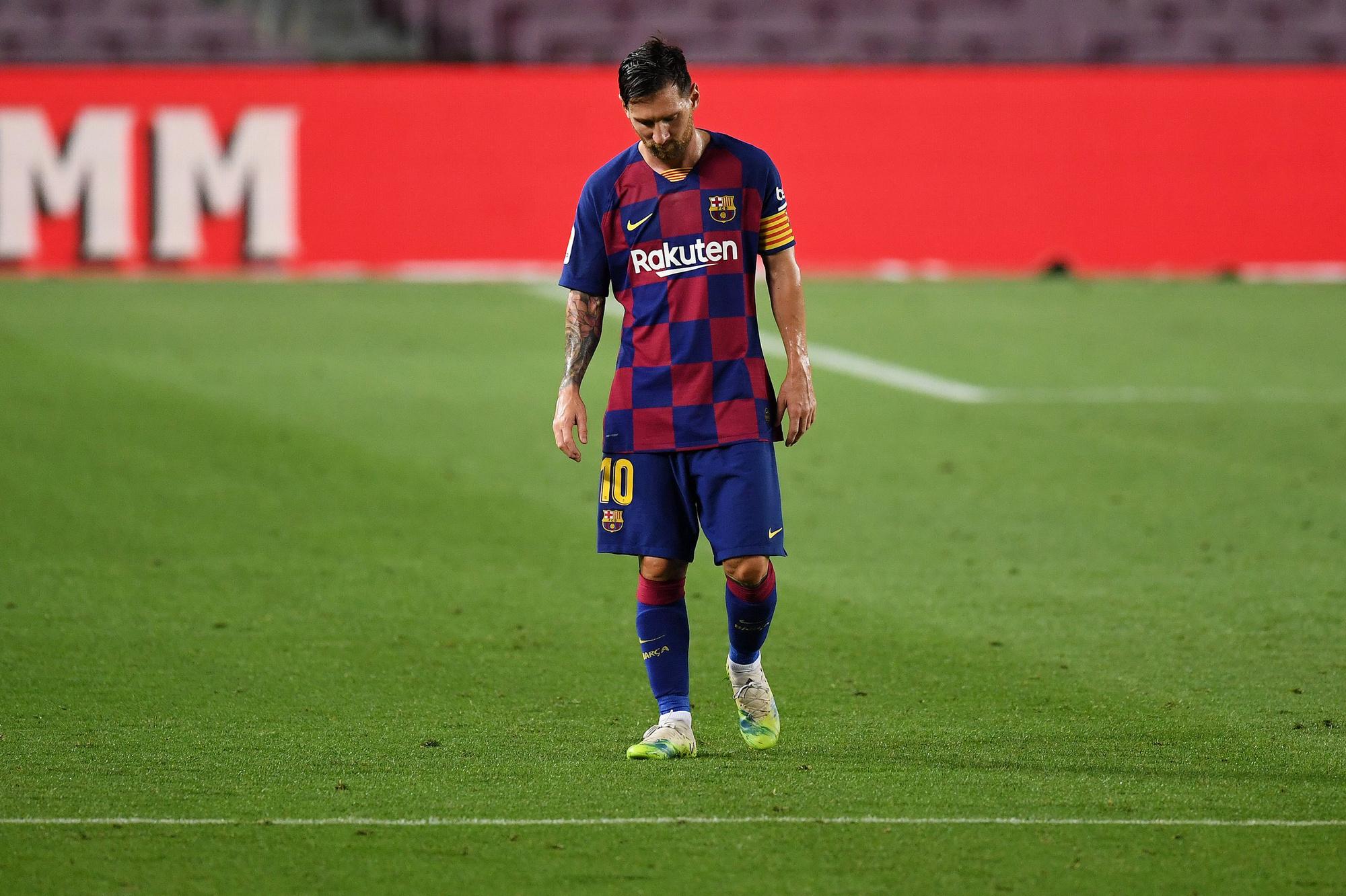 Het werd een rampzalig seizoen voor Barcelona, maar niet voor Messi