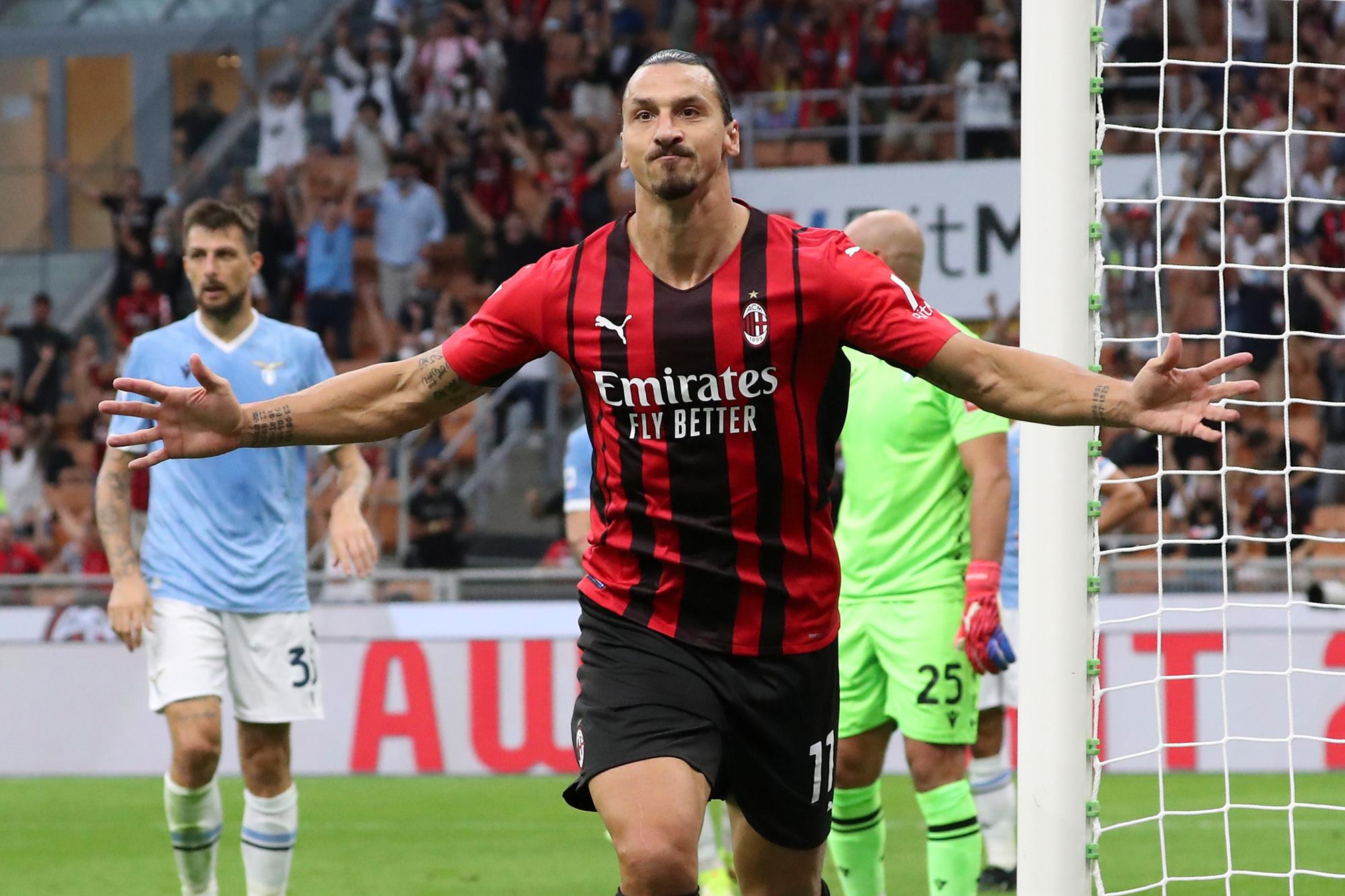 Zlatan Ibrahimovic is terug in Milaan