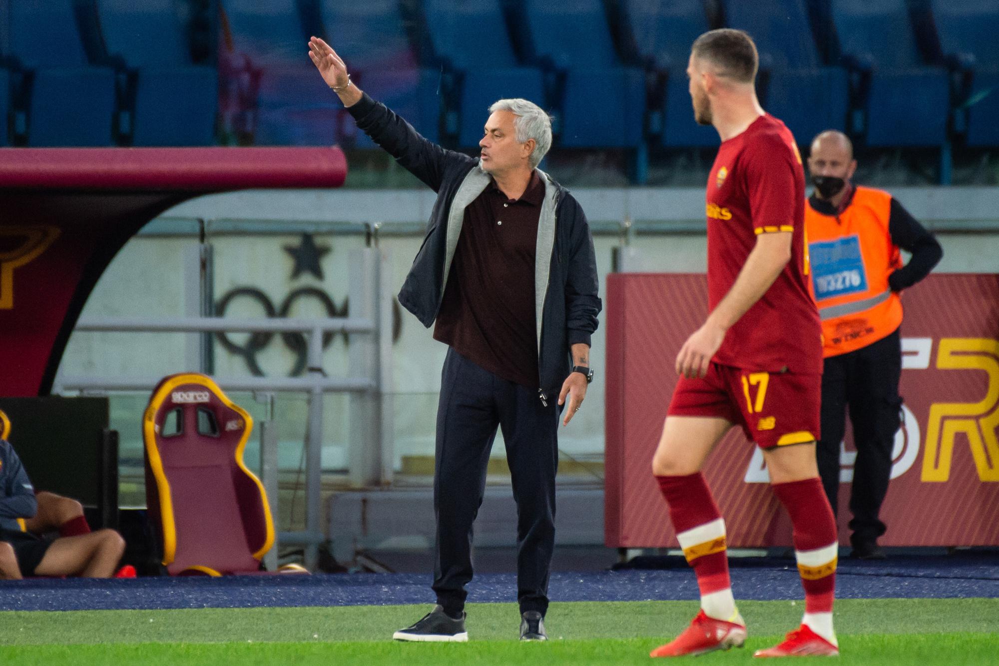 AS Roma: de eerste barstjes in het pantser van Mourinho worden zichtbaar