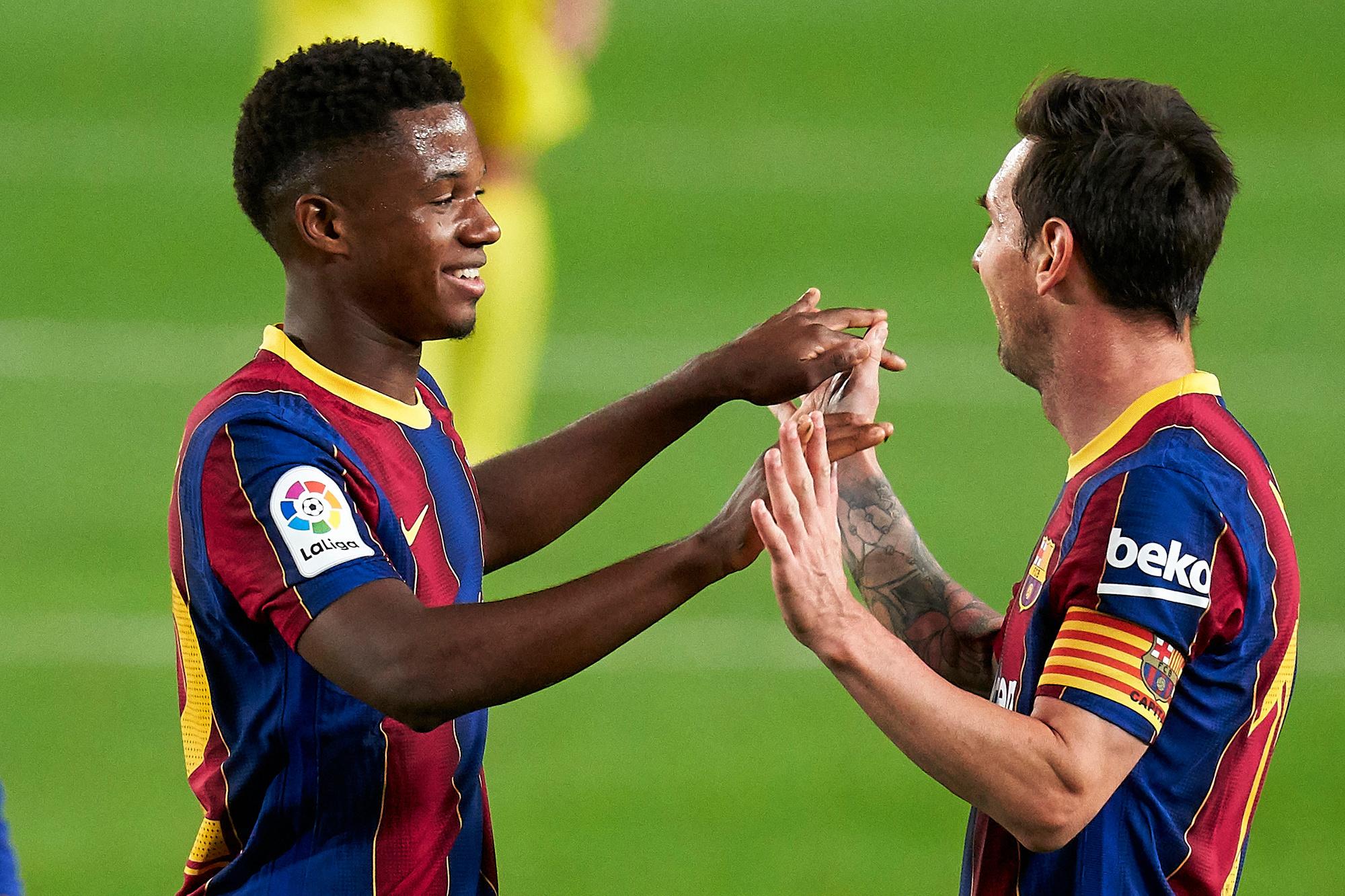 Na al het blessureleed: is Ansu Fati vertrokken om Barcelona te redden?