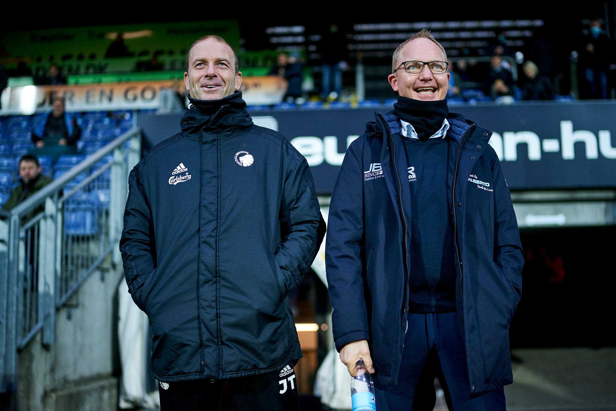 Riddersholm samen met ex-Genkcoach Jess Thorup