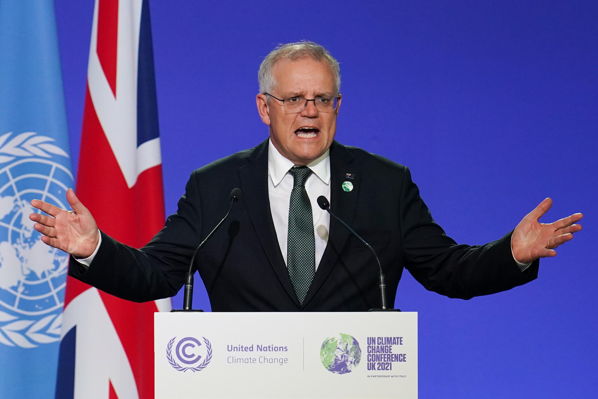 Australisch minister-president Scott Morrison