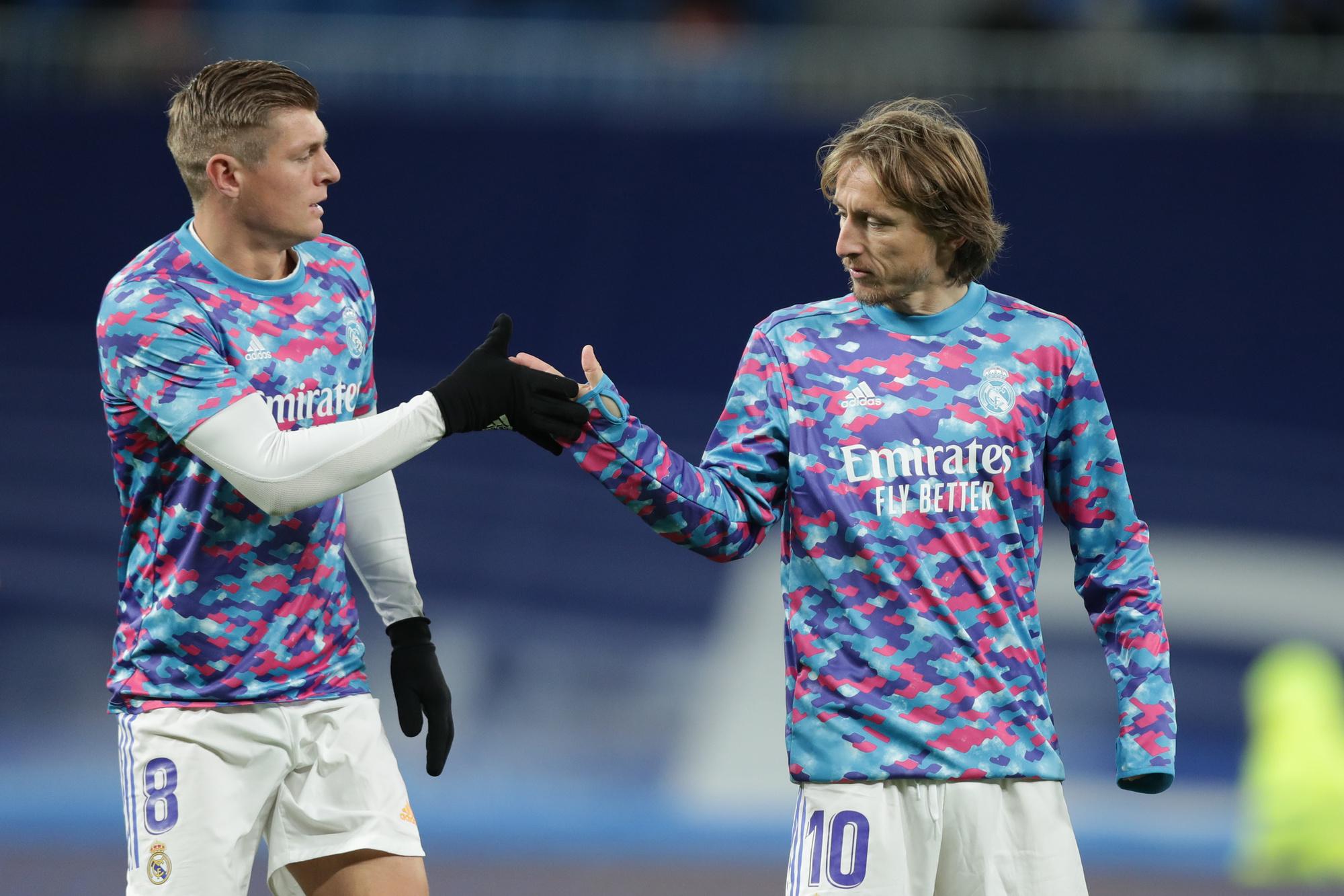 Toni Kroos en Luka Modric, nog steeds de drijvende krachten achter Real Madrid