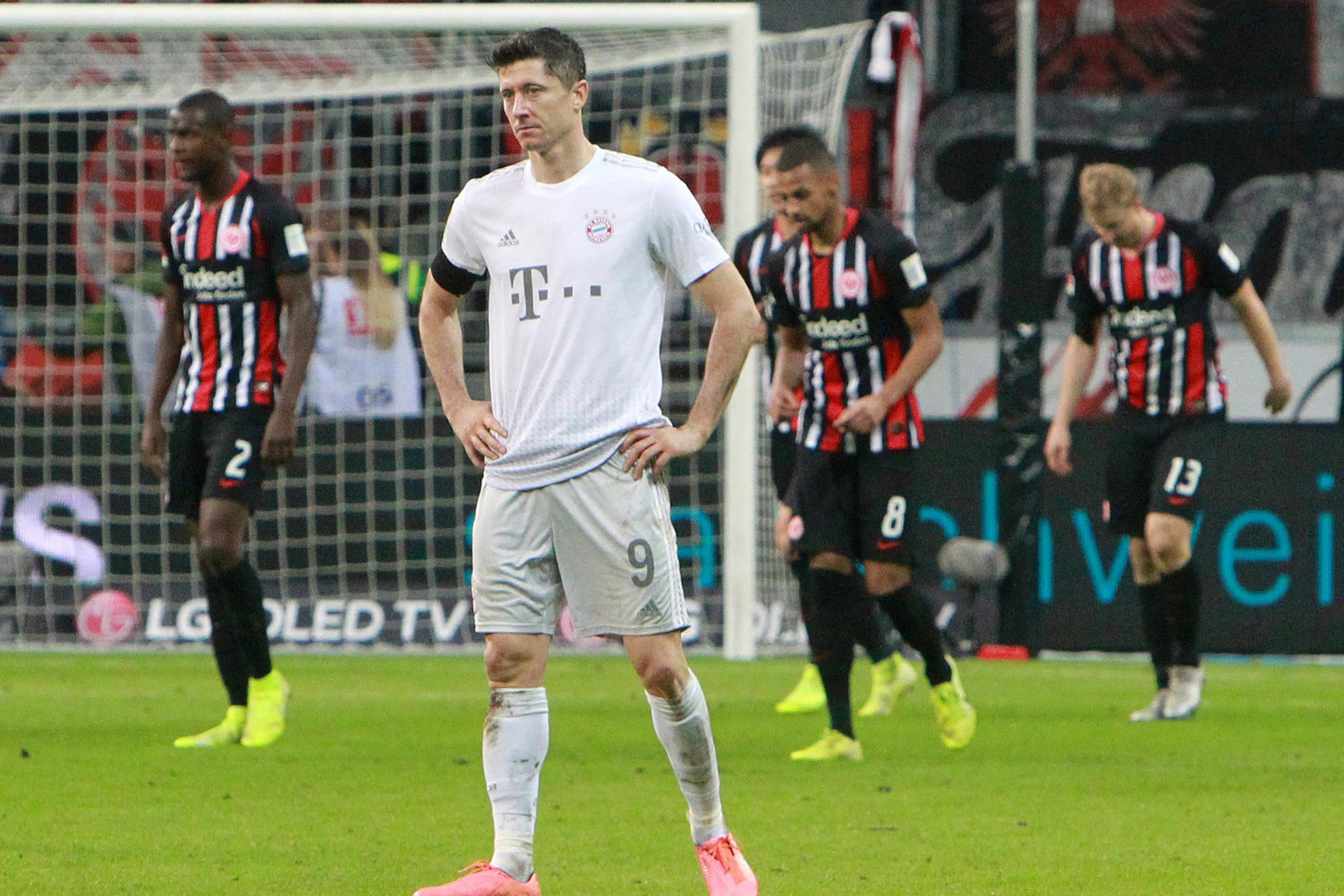 Dit weekend won Frankfurt nog met 5-1 van Bayern.