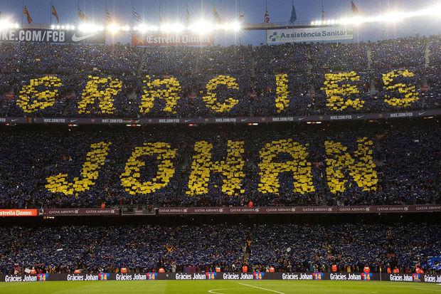 'Gràcies Johan'