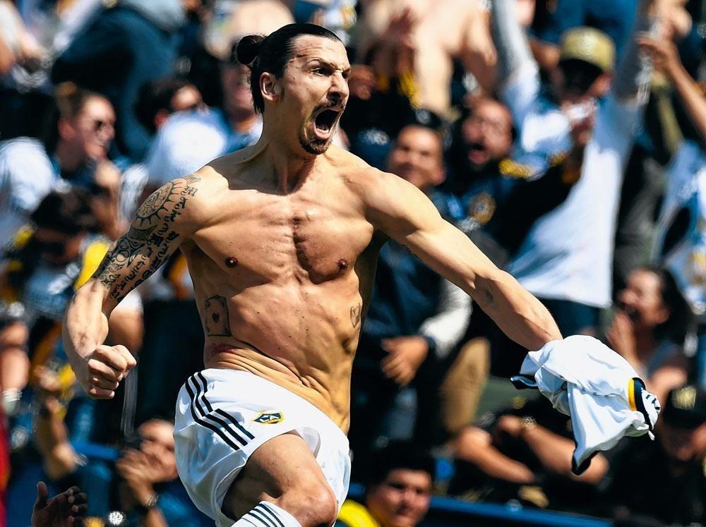 'Mijn start was typisch Zlatan', zegt de spits over zijn twee goals in de derby met Los Angeles FC.