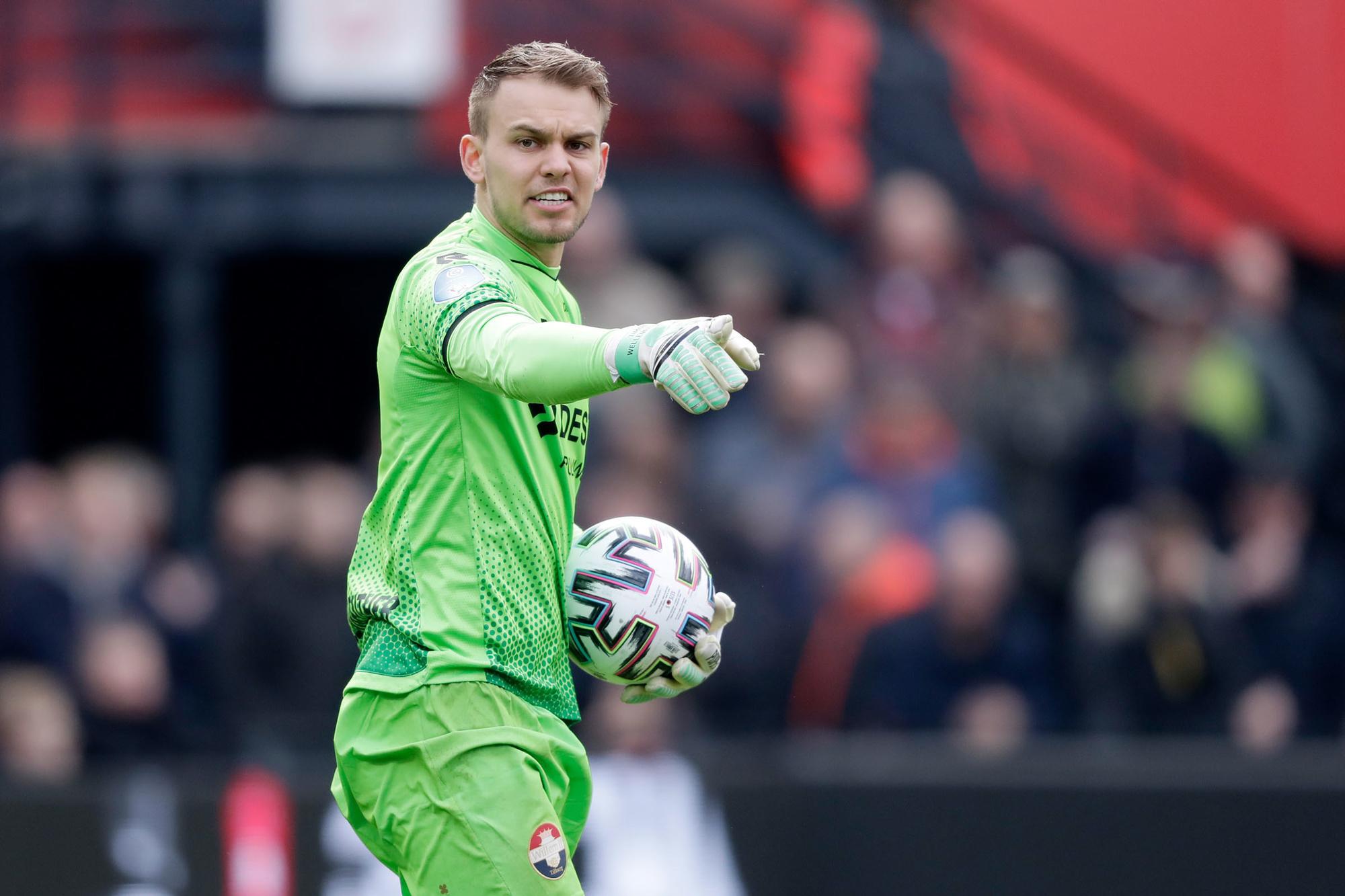 Timon Wellenreuther kon zich terug aan de wereld laten zien in het shirt van Willem II