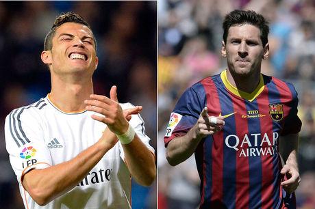 Cristiano Ronaldo versus Lionel Messi
