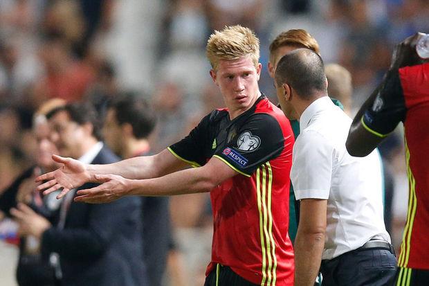 Kevin De Bruyne bij Roberto Martinez
