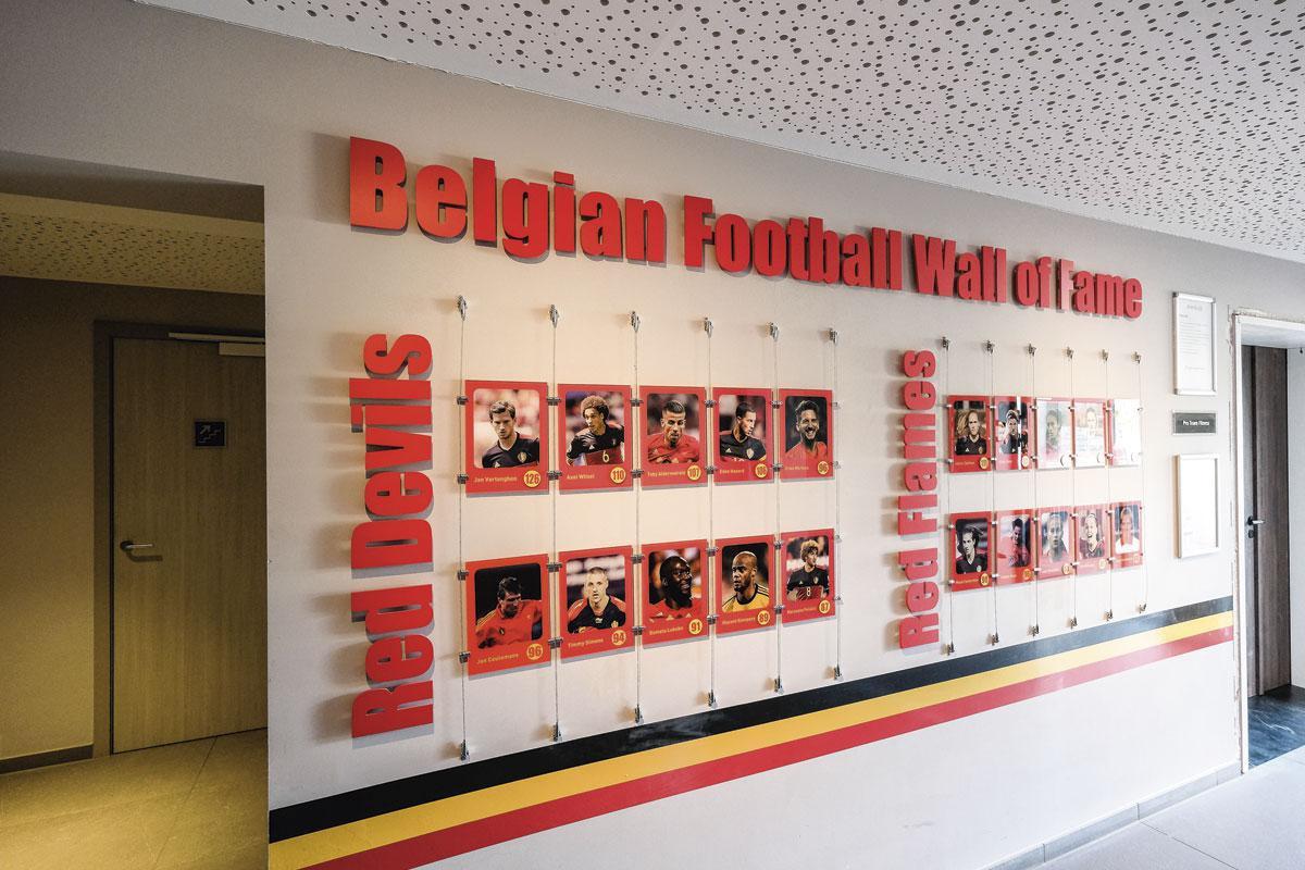 Van de fameuze generatie van 1986 blijft alleen nog Jan Ceulemans over op de Belgian Football Wall of Fame.