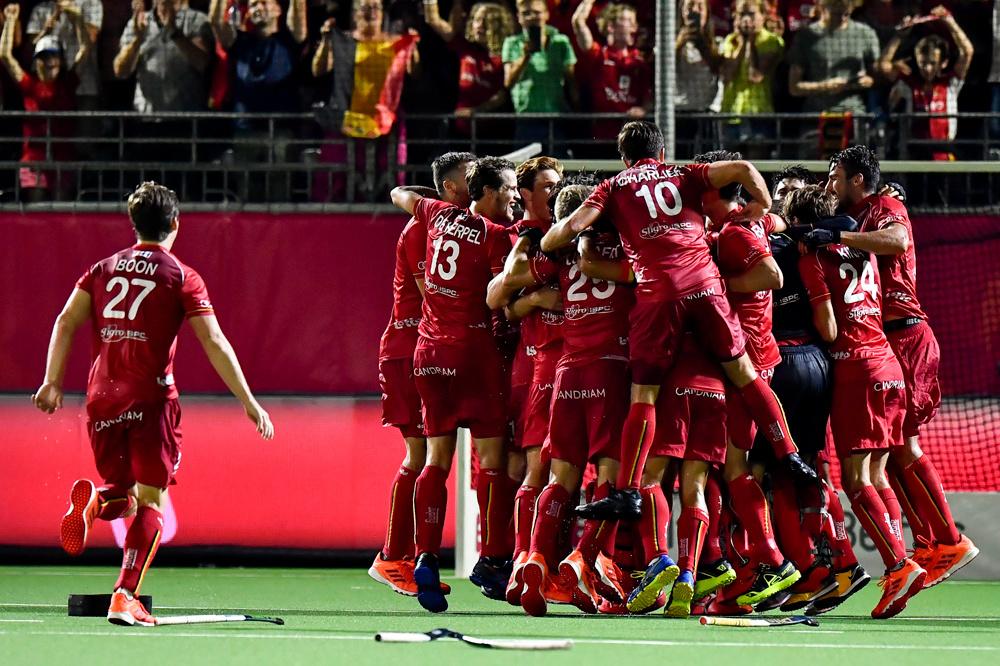 De Red Lions wonnen met 5-0 van Spanje in de EK-finale.