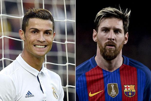 Cristiano Ronaldo en Lionel Messi