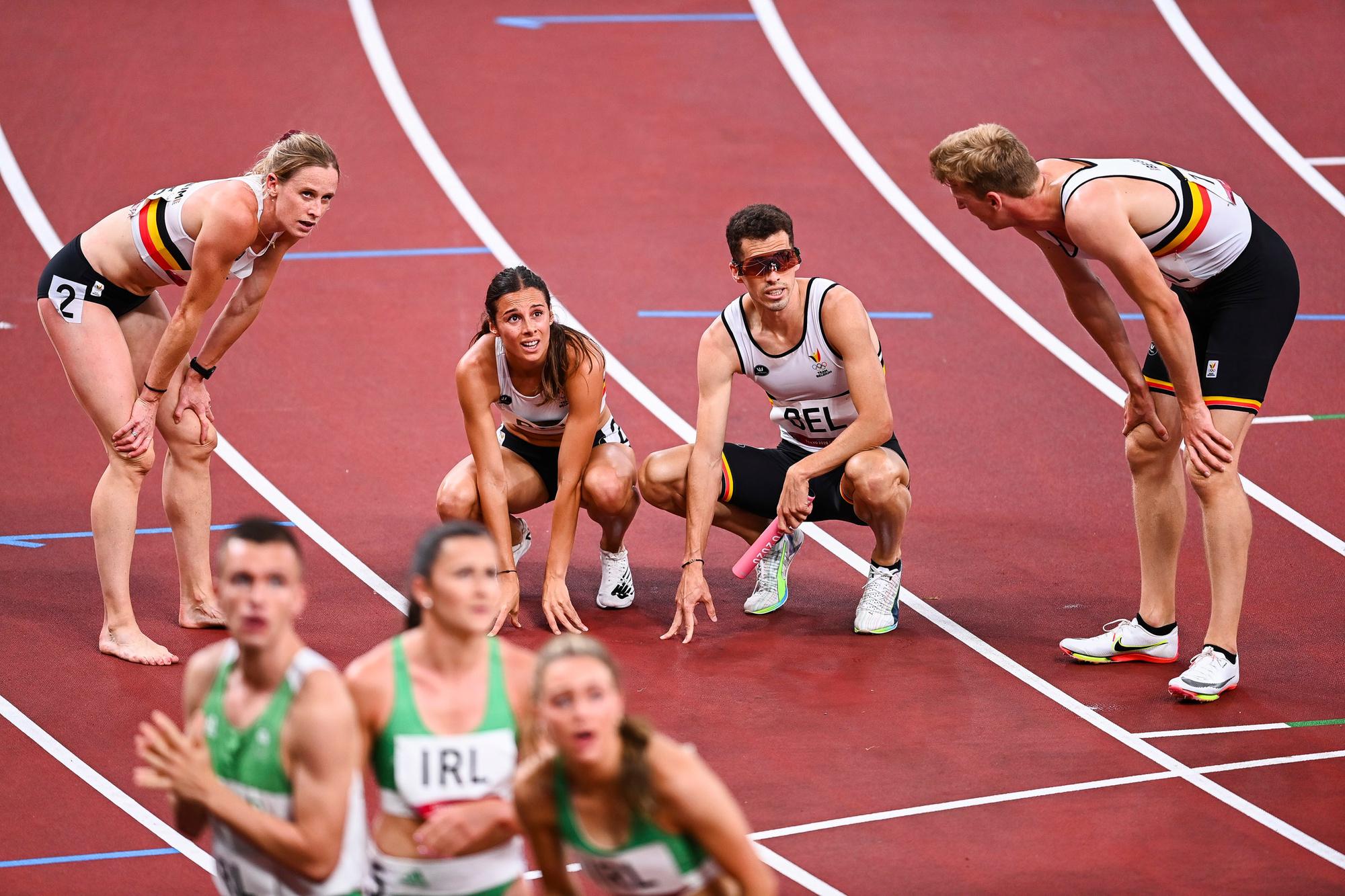 Ook de 4x400m gemengd gaat op zoek naar een medaille