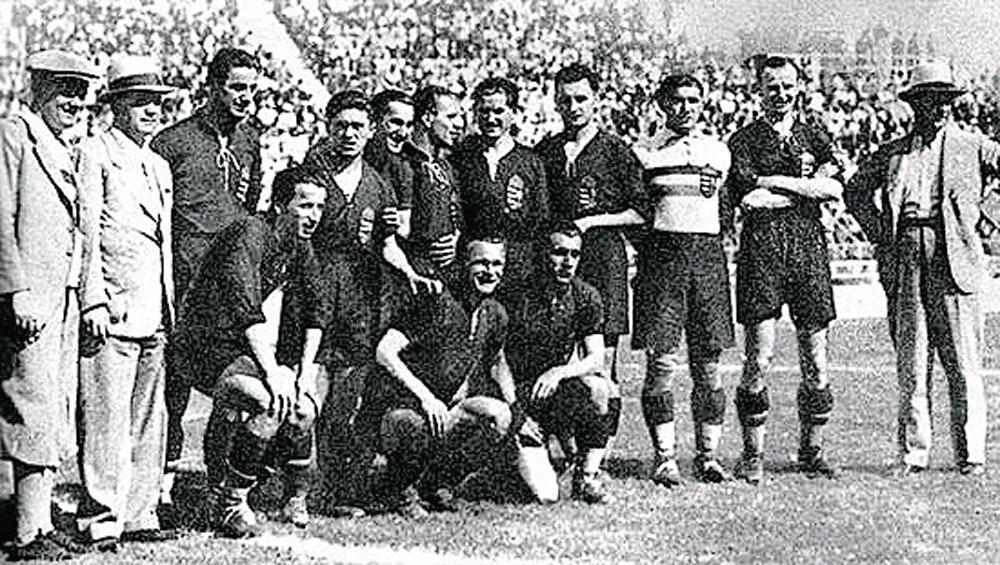 Het team van Hongarije.