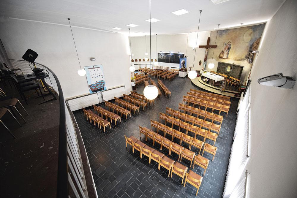 De Italiaanse kerk in de Risstraat.