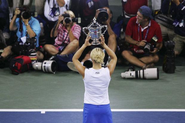Kim Clijsters won 10 jaar geleden haar eerste US Open