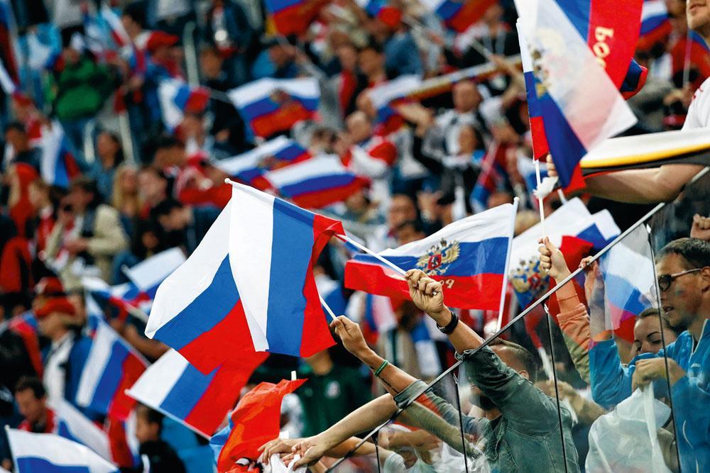 Na de 5-0 in de openingsmatch vonden de Russen plots alles geweldig.