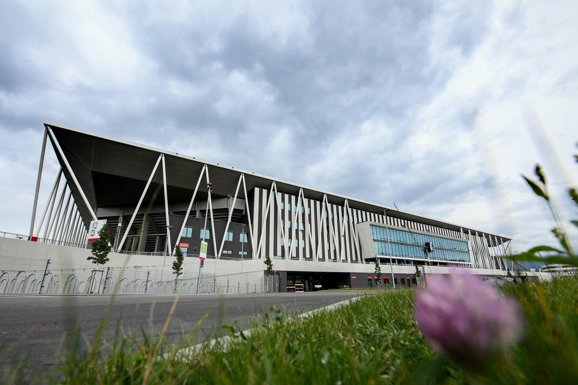 Het nieuwe stadion van Freiburg