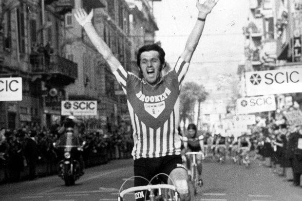 In 1973 wint De Vlaeminck Milaan-Sanremo voor de eerste keer.