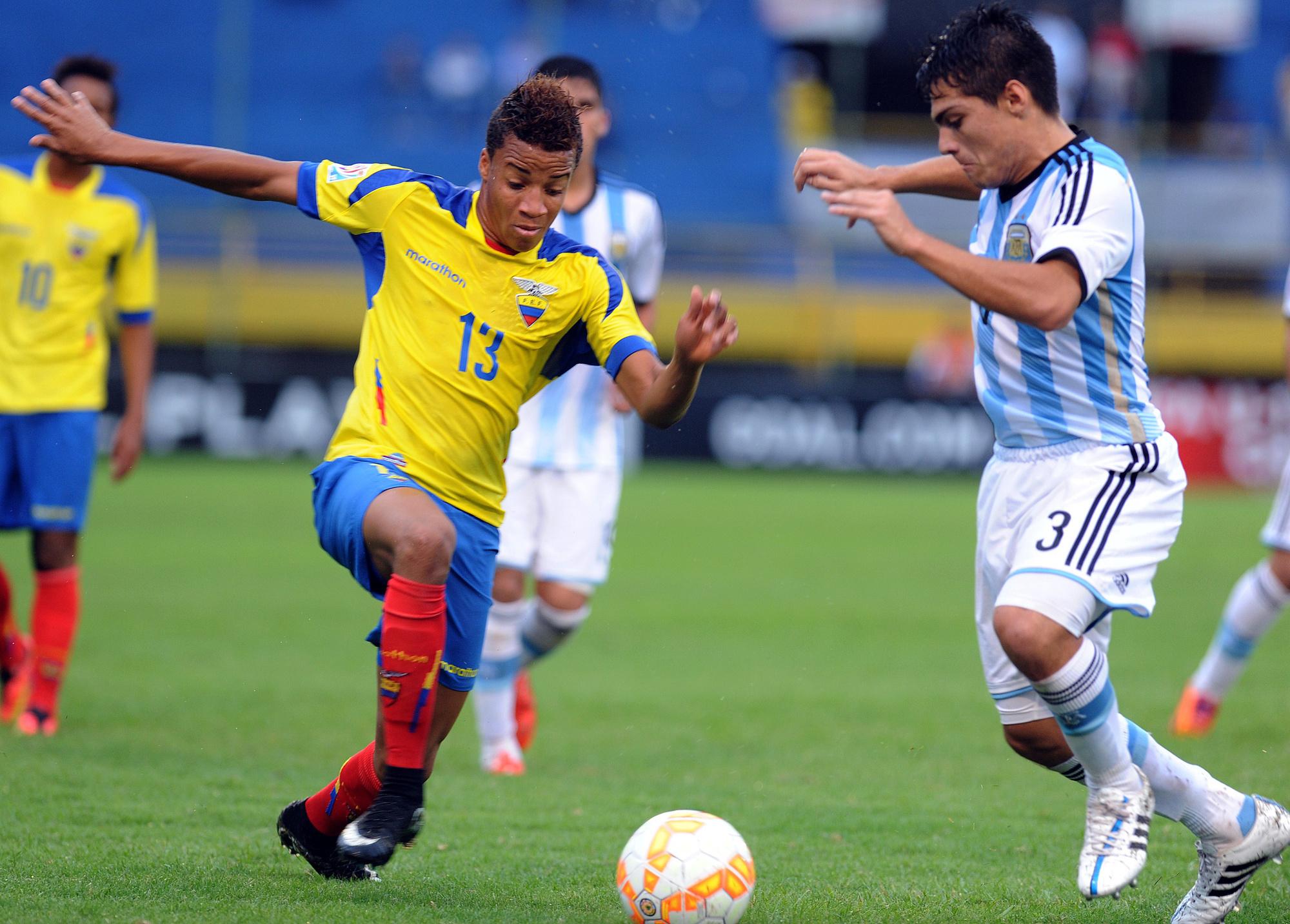 Castillo op het WK U17 voor Ecuador