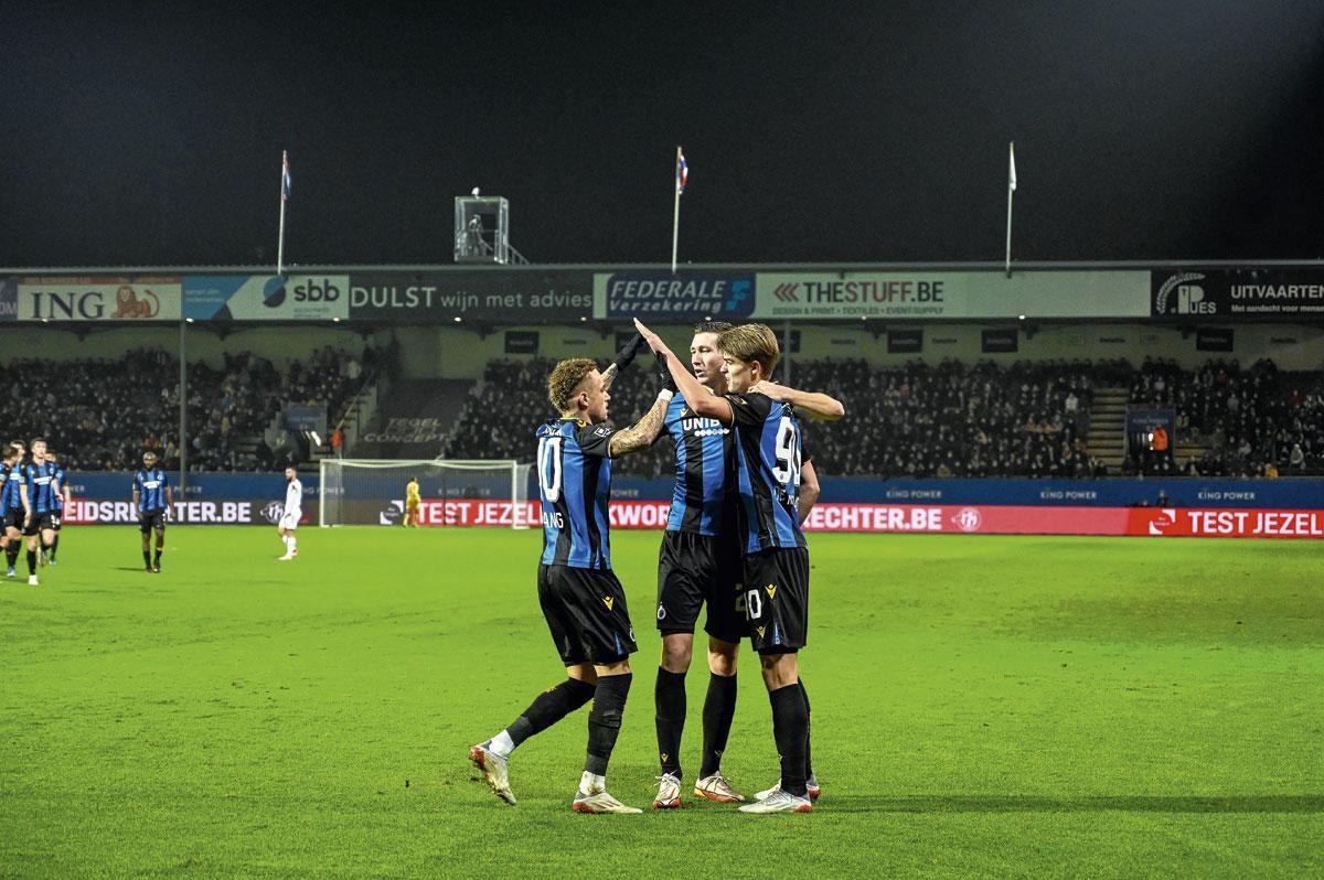 Noa Lang, Hans Vanaken en Charles De Ketelaere waren afgelopen seizoen samen goed voor 42 goals.