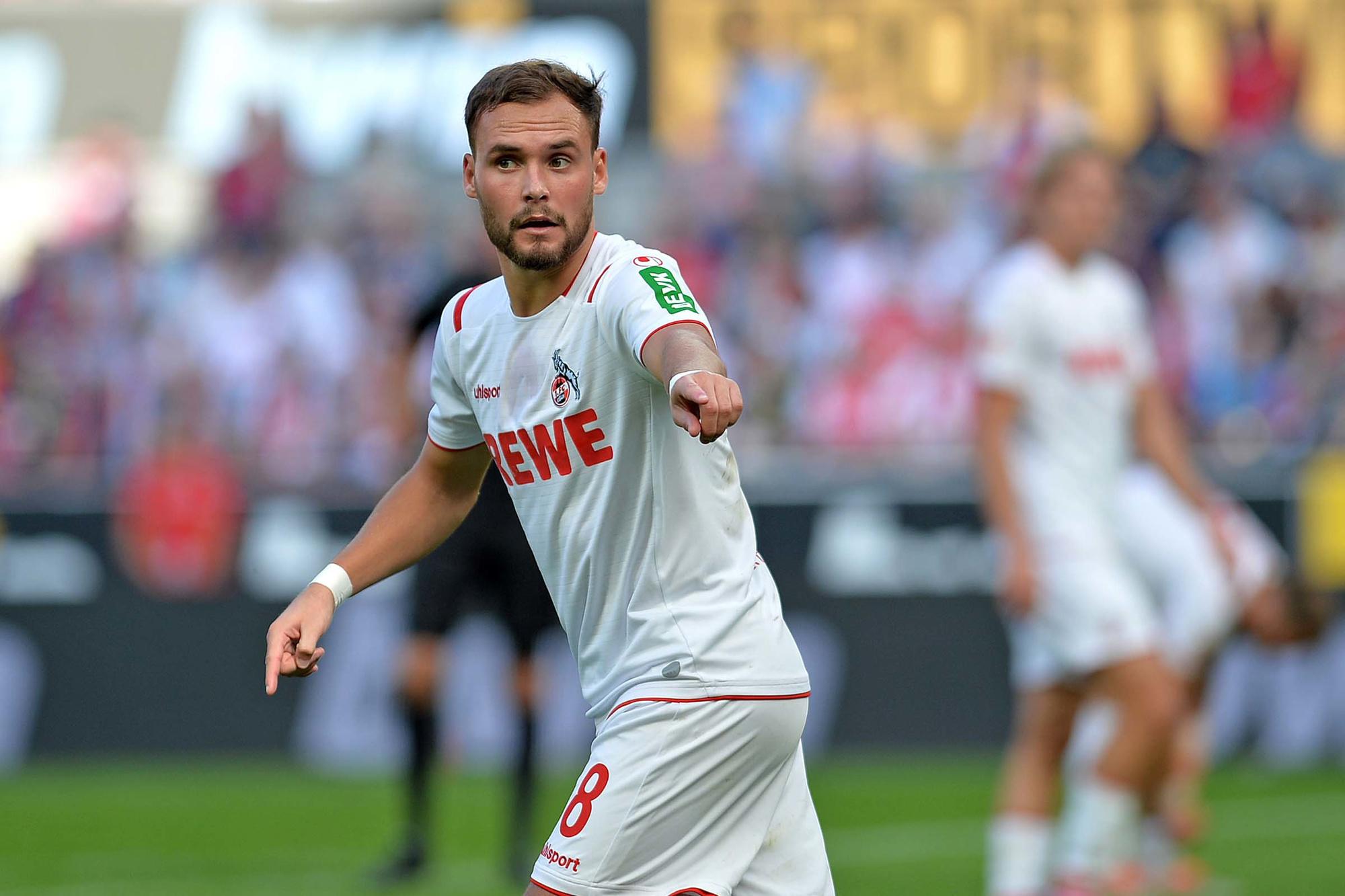 Birger Verstraete werd al teruggefloten door FC Köln
