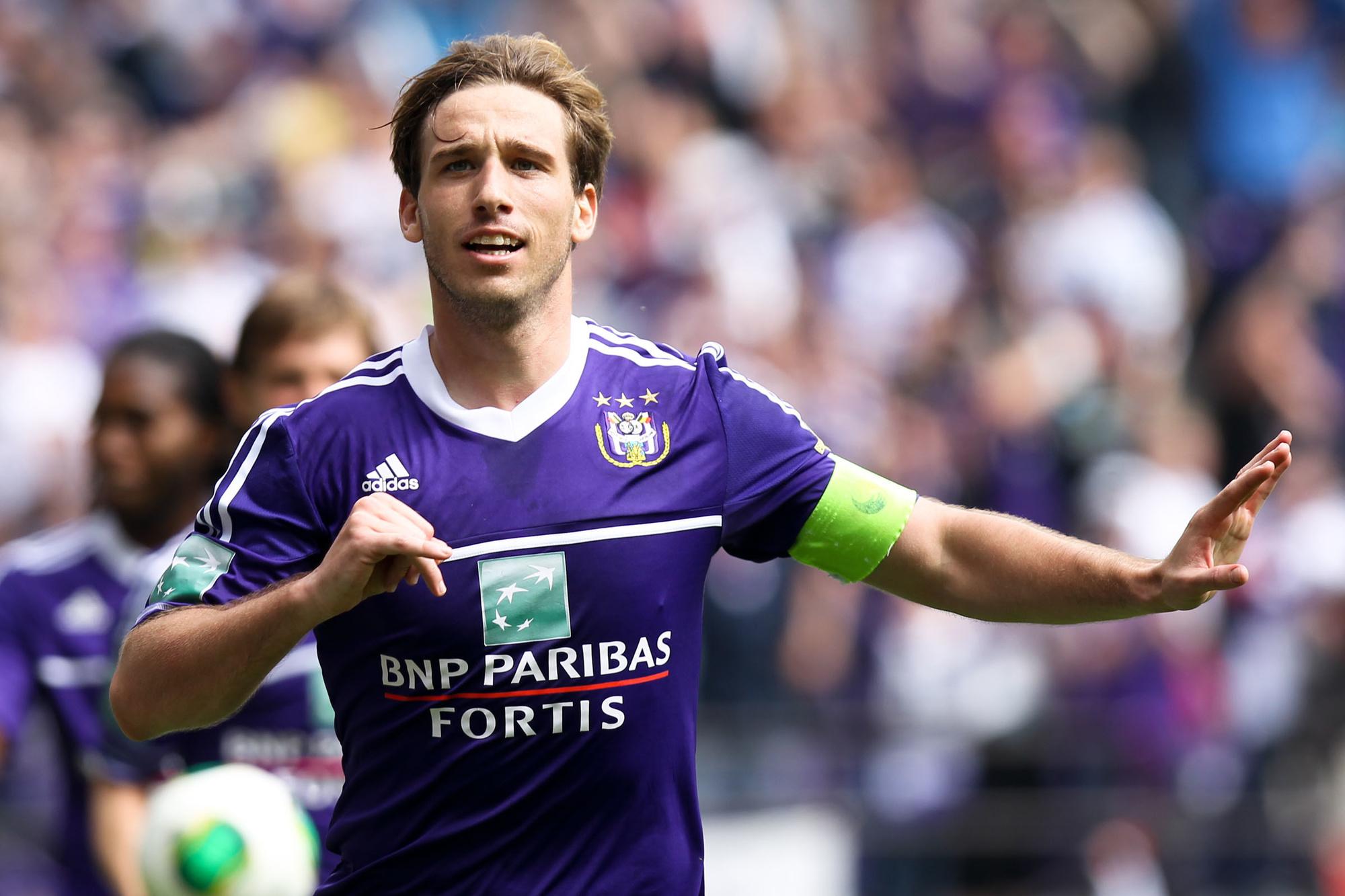 Lucas Biglia, de kapitein van Anderlecht